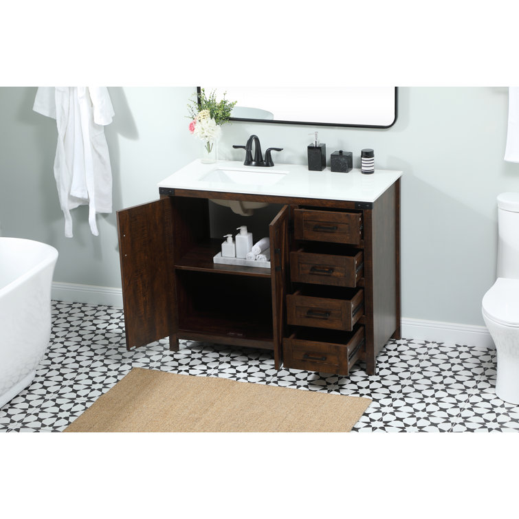 Laurel Foundry Modern Farmhouse Trask 42 Single Bathroom Vanity